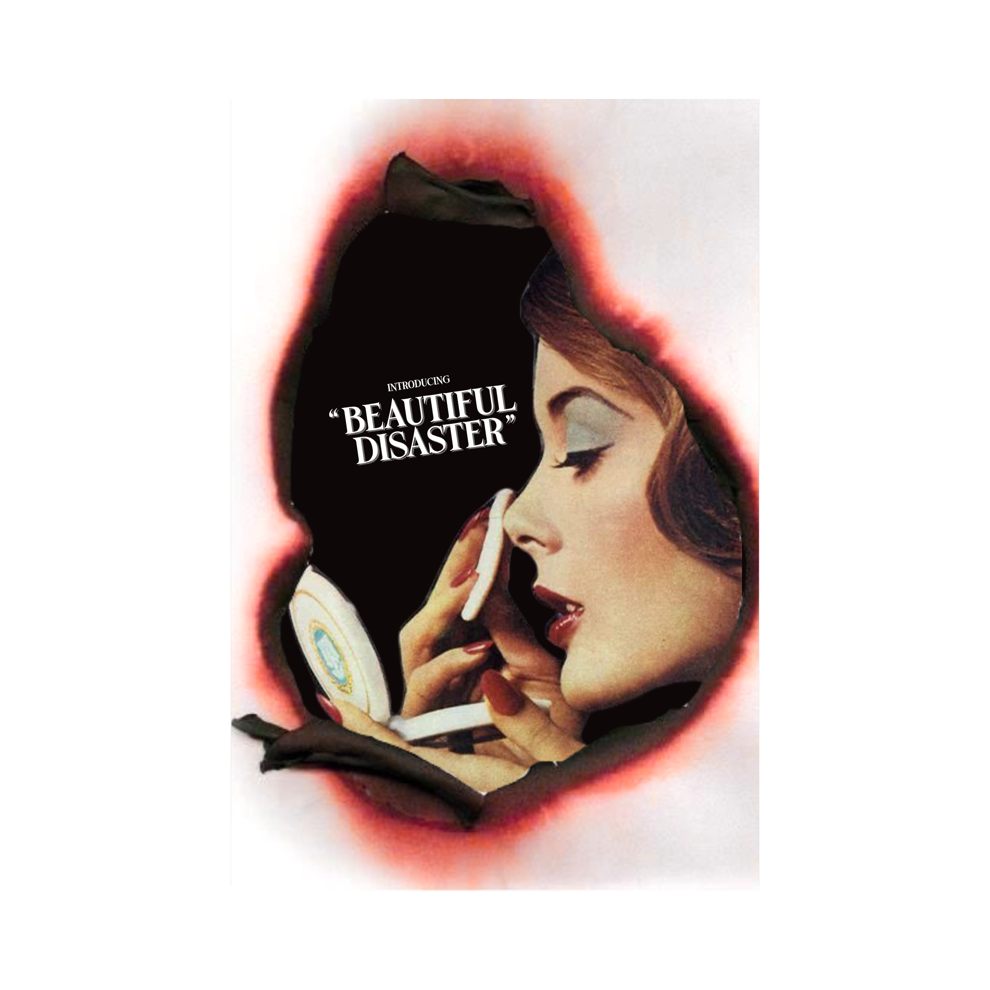 Beautiful Disaster mini song poster — designed by Eve