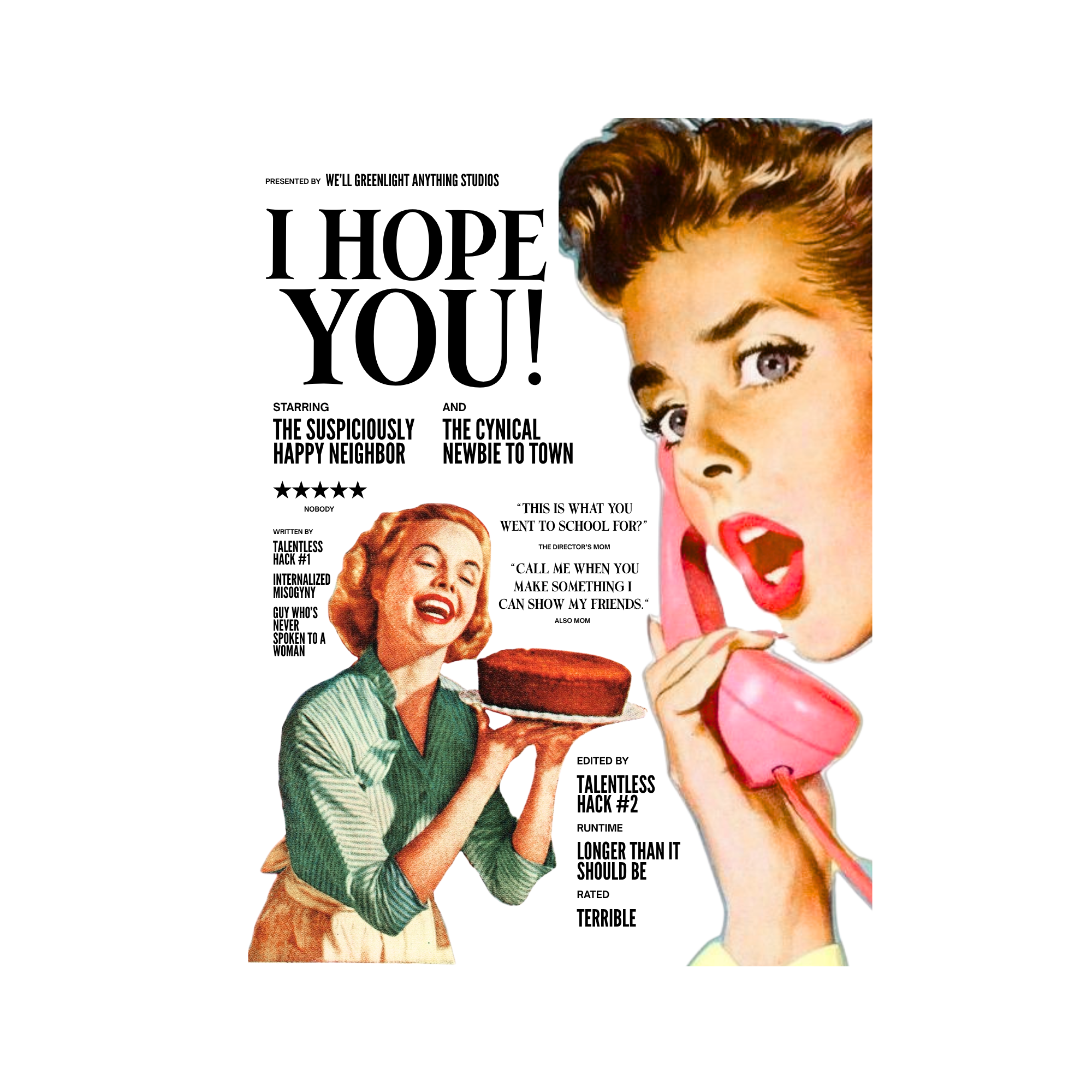 I Hope You mini song poster — designed by Eve