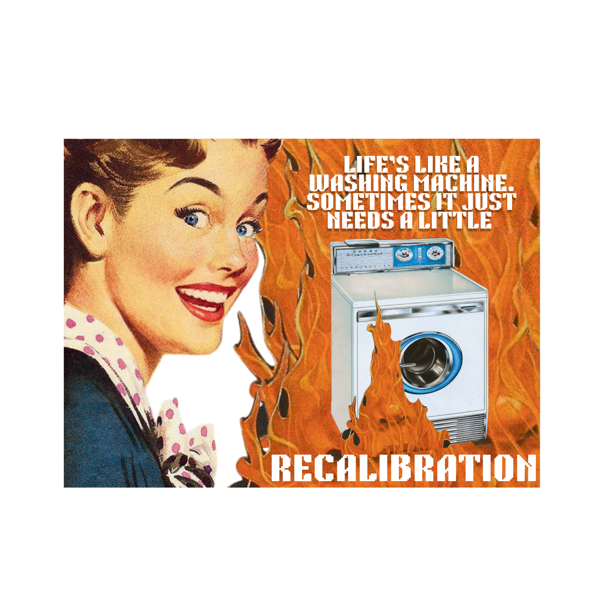 Recalibration mini song poster — designed by Eve
